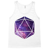 d20 galaxy Tank Top