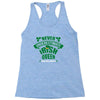 never underesmate irish queen Racerback Tank