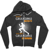 the best grandpas go running Zipper Hoodie