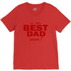 is the best dad ever V-Neck Tee