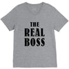 The Boss - The Real Boss V-Neck Tee
