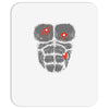 gunshot gorilla chest tee Mousepad
