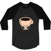 no coffee no workee 3/4 Sleeve Shirt