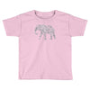 elephant filled pattern cool Toddler T-shirt