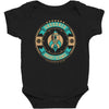 undoomed rocket science Baby Bodysuit