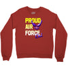 proud air force dad Crewneck Sweatshirt