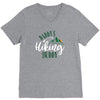 Daddy's Hiking Buddy V-Neck Tee