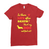 mans best friend Ladies Fitted T-Shirt