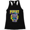 angry bull Racerback Tank