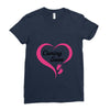 Coming Soon Baby Girl Ladies Fitted T-Shirt