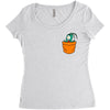 plankton pocket Women's Triblend Scoop T-shirt