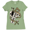 work hard until die Ladies Fitted T-Shirt