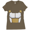 Saiyan Armor DBZ Vegeta Ladies Fitted T-Shirt