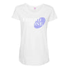 friend zone Maternity Scoop Neck T-shirt