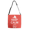 keep calm i'm a dj   mens funny Adjustable Strap Totes
