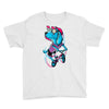 dog biker Youth Tee