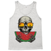 watermelon skull Tank Top