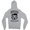 monsters outside fan club back Zipper Hoodie