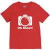 oh shoot camera V-Neck Tee