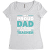 i'm a proud dad of a freaking awesome teacher. (yes she bought me this Women's Triblend Scoop T-shirt