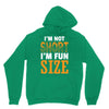 I Am Not Short I Am Fun Size Hoodie