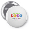 loco coco skul Pin-back button