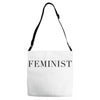 Feminist Adjustable Strap Totes