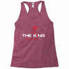 king dead Racerback Tank