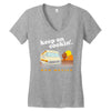 keep on cookin' new mexico Women's V-Neck T-Shirt