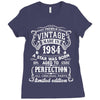 Vintage 1984 Ladies Fitted T-Shirt