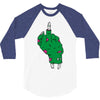 rude zombie 3/4 Sleeve Shirt