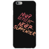 never retreat never surrender iPhone 6/6s Case