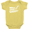 darth vader who's your daddy funny Baby Onesie