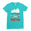 can't scare me Ladies Fitted T-Shirt