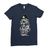 arrr pirate Ladies Fitted T-Shirt