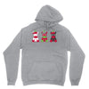 Three Cute But Angry Unicorn Unisex Hoodie