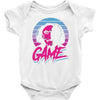 let's play the game eightees Baby Bodysuit