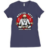 ma&icirc;tre tortue g&eacute;niale Ladies Fitted T-Shirt