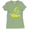 admiral ackbar it's a trap star wars funny cool death star Ladies Fitted T-Shirt