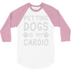 pet dog ladies slogan 3/4 Sleeve Shirt
