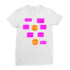 mom and dad Ladies Fitted T-Shirt