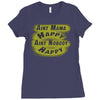 aint mama happy aint nobody happy Ladies Fitted T-Shirt
