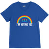 I Am Voting Yes V-Neck Tee