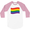 Rainbow Flag 3/4 Sleeve Shirt
