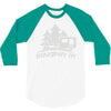 roughin' it roughing trailer camping camp 3/4 Sleeve Shirt