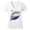 leaf Women's V-Neck T-Shirt