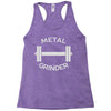 gym dumbbell Racerback Tank