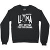 nurse lama Crewneck Sweatshirt