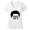 Free Tay-K Vector Art T-Shirt Women's V-Neck T-Shirt