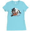 halloween decoy Ladies Fitted T-Shirt